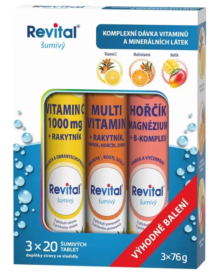 12770-revital vitamin c+multivitamin+horcik 30 sumivych table
